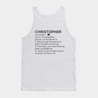 Christopher Name Definition Christopher Meaning Christopher Name Meaning Tank Top